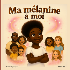 Ma mélanine à moi — album sur le colorisme et la beauté des peaux foncées, dès 5 ans