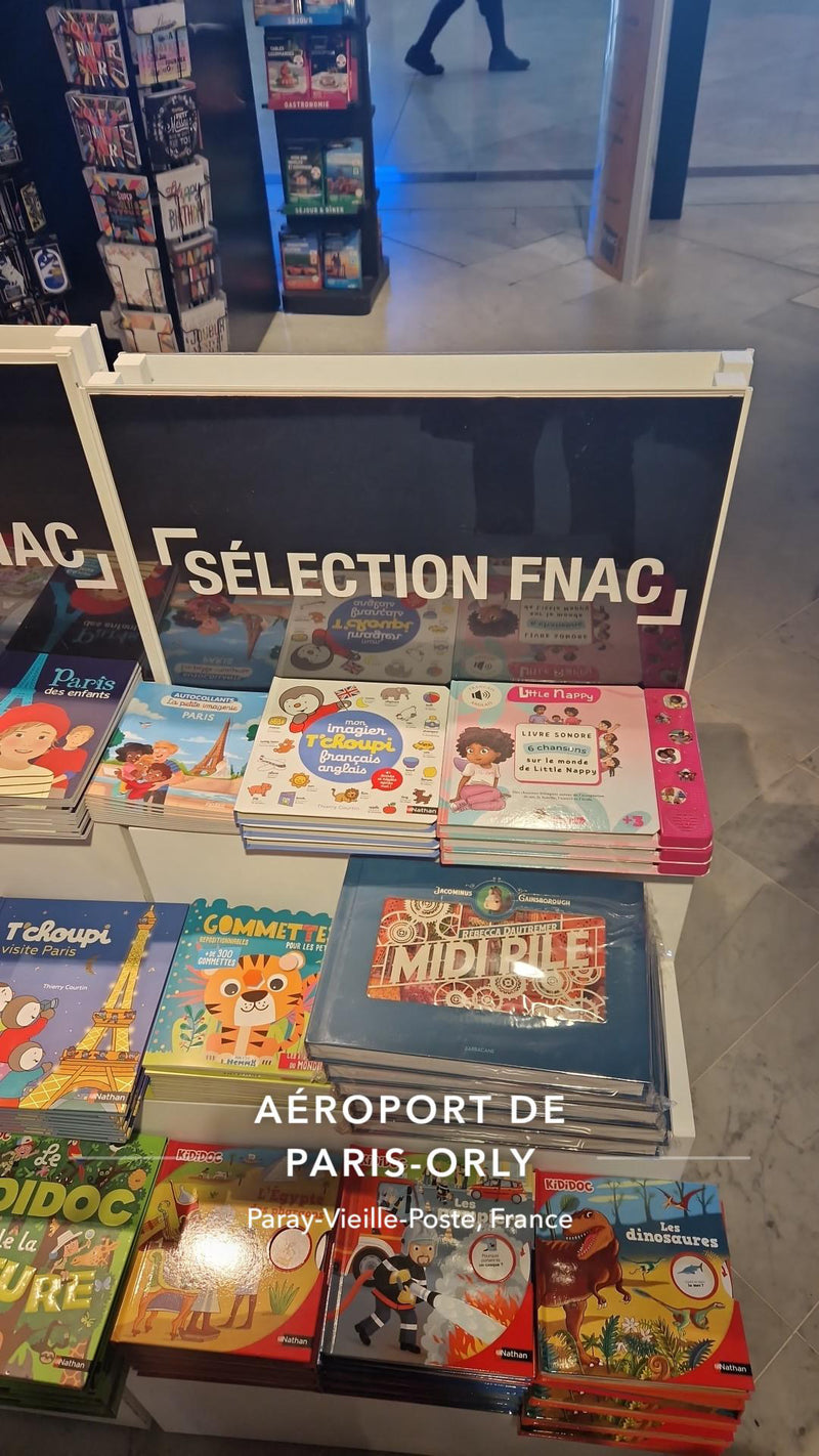 Livre sonore Little Happy (ex-Little Nappy) — 6 chansons en français et en anglais, dès 3 ans