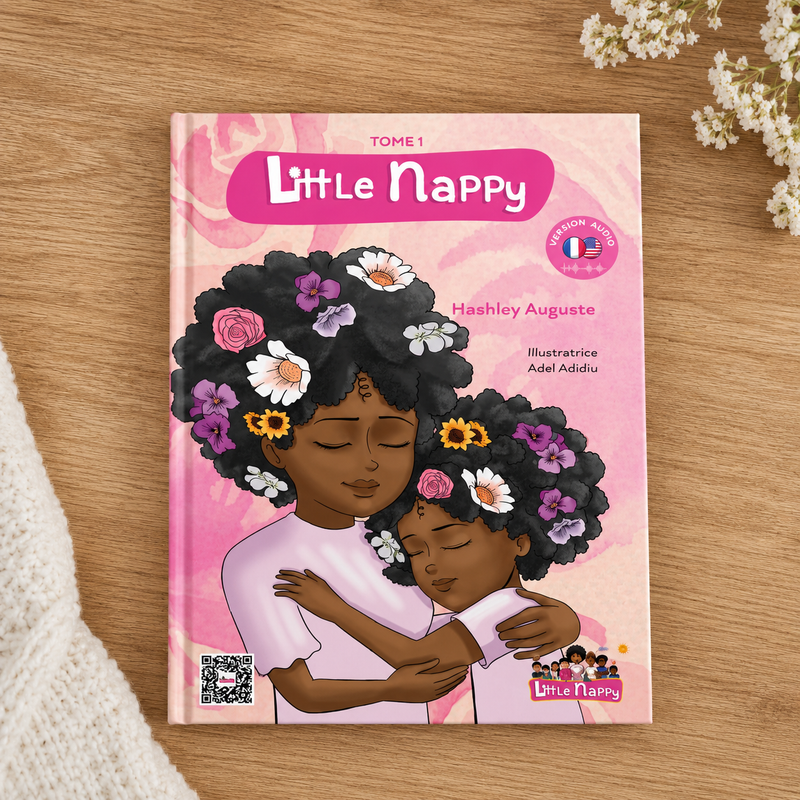 Pack Découverte Little Happy (ex-Little Nappy) — Tome 1 + coloriage coiffures afro