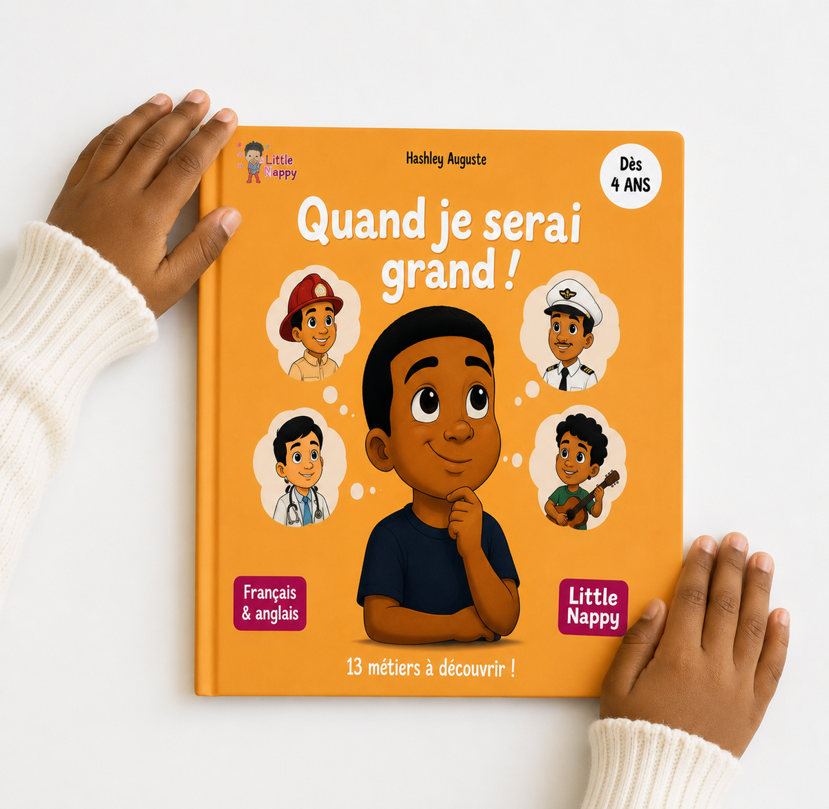 Quand je serai grand — les métiers et les coiffures afro de Robby, dès 7 ans