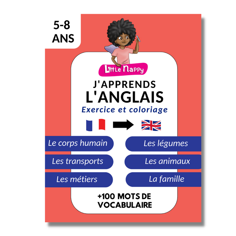 Cahier d'activités J'apprends l'anglais — 100 pages d'exercices et de coloriages, 6 à 8 ans